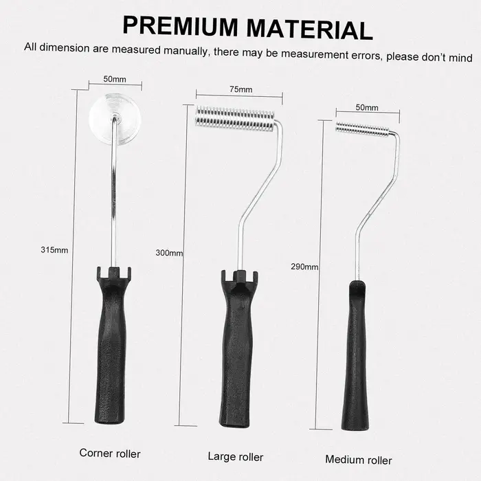 Kit d'outils de rouleau en fibre de verre