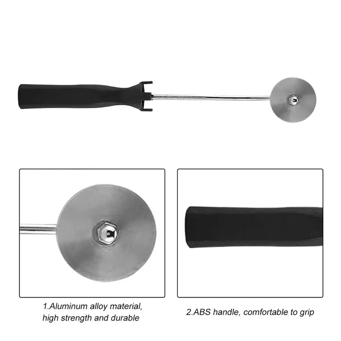 Rouleau de stratification à bulles en fibre de verre en alliage d'aluminium