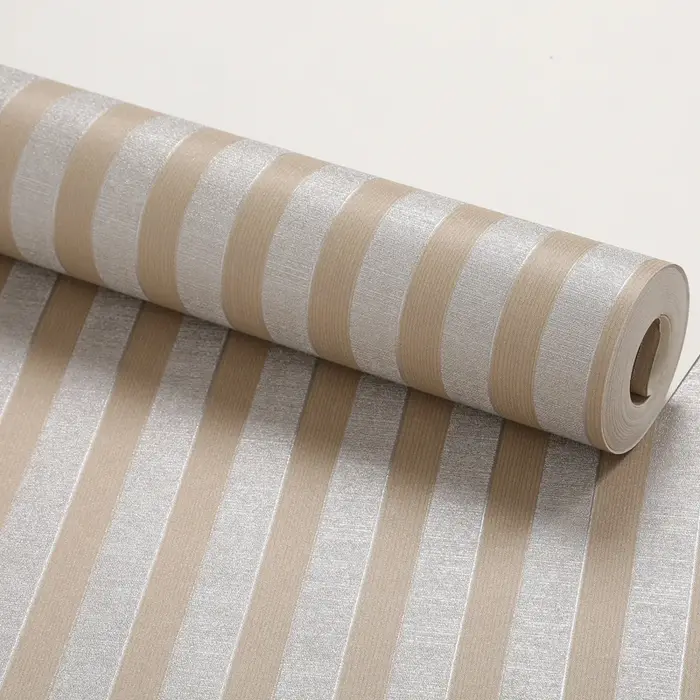 Papier peint imperméable à rayures SAINT