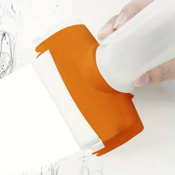 Brosse à rouleau de peinture réutilisable, outil de réparation murale et de décoration, distributeur
