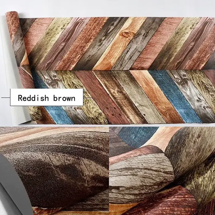 Papier peint moderne pour intérieur confortable, décoration murale lavable en vinyle, revêtement mur