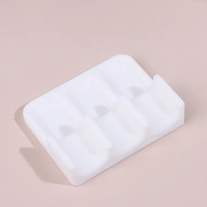 Porte-pinceaux en plastique, facile à nettoyer, pratique à transporter, boîte de rangement pour pinc