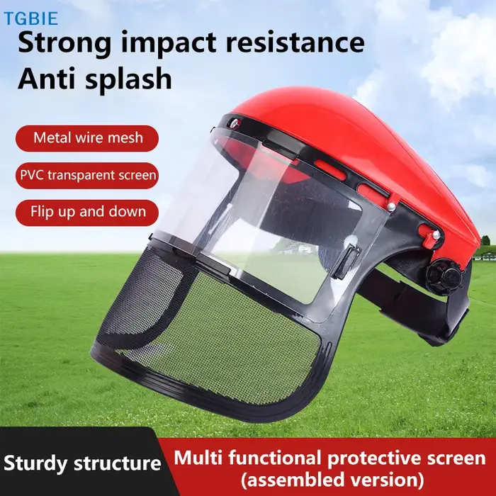Masque de protection en PVC à fixation sur la tête