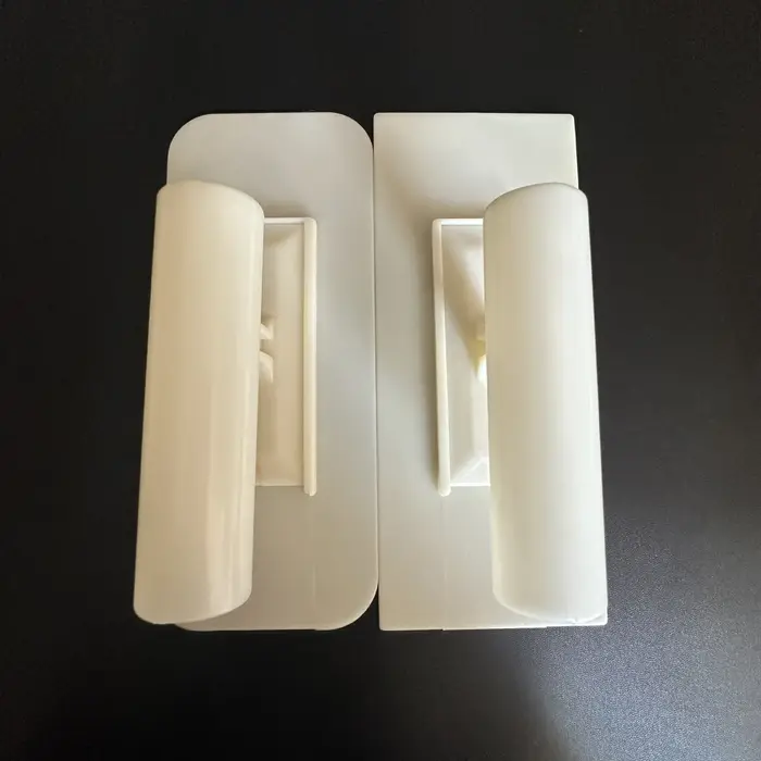 Flotteur à plâtrer trempé, flotteur à bord plat résistant à l'usure, outil de plâtrage pour maçon, truelle en plastique pour racler le mastic