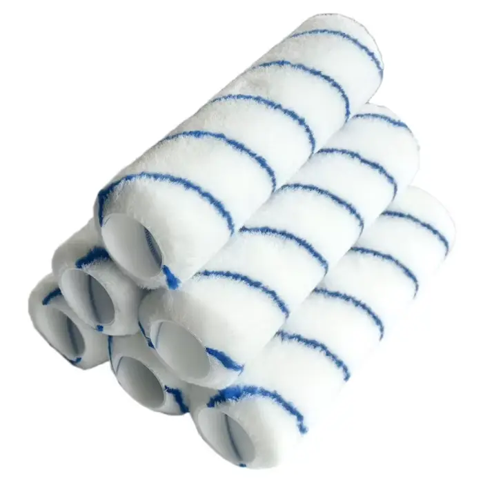 6/10 PIÈCES Rouleau de peinture en microfibre tissée de 9 pouces x 1