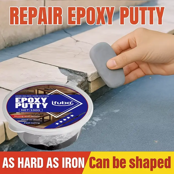 Pâte de réparation époxy Ifubo 100G, haute dureté, imperméable, durcissement rapide, pour fissures d