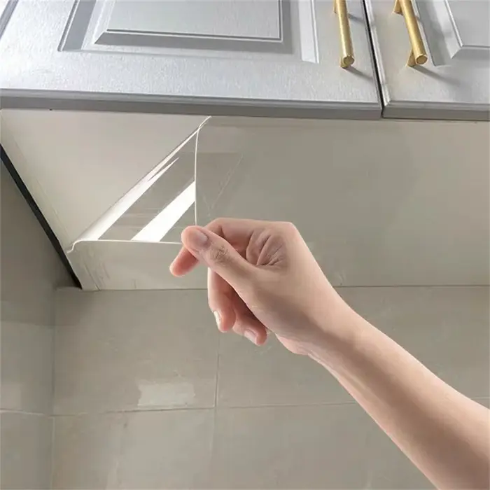 Autocollant mural en PVC lisse résistant aux hautes températures