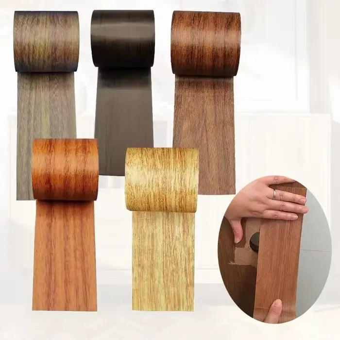 Rouleau de ruban adhésif pour réparation de Grain de bois réaliste