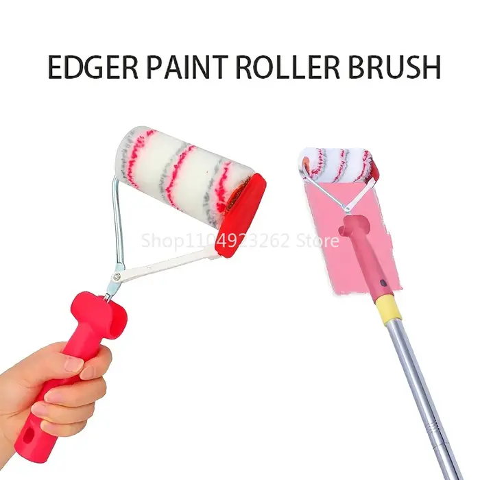 Brosse à rouleau de peinture polyvalente de 4 pouces