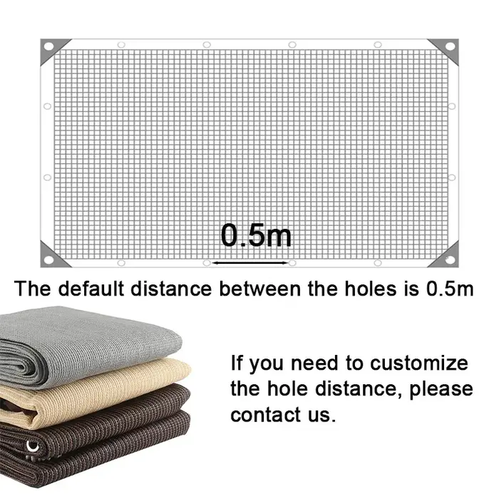 Brise-vue de balcon gris 220 g/m²