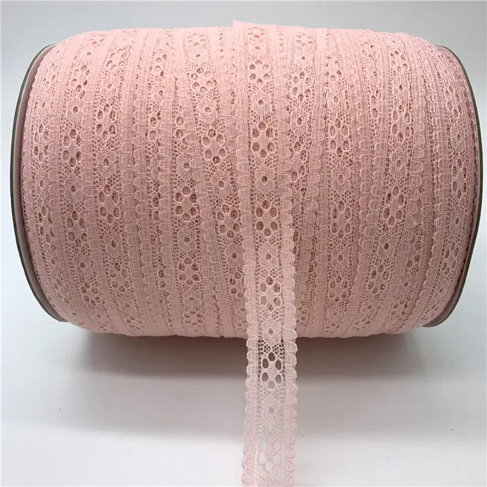 Ruban de garniture brodée en dentelle