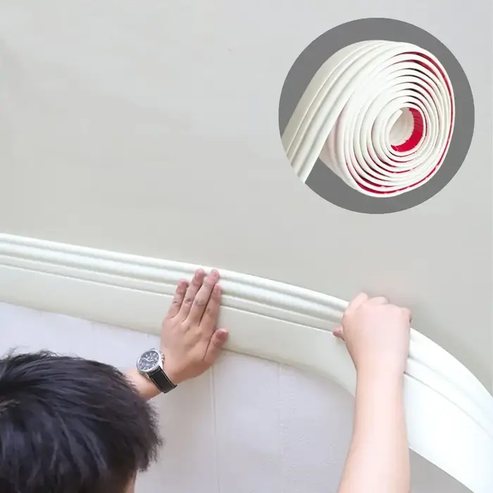 Moulure de plinthe DIY 1M/Rouleau