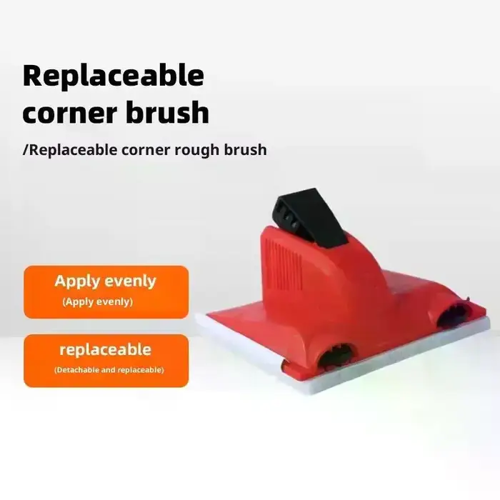 Coupe-bordure de peinture rouge