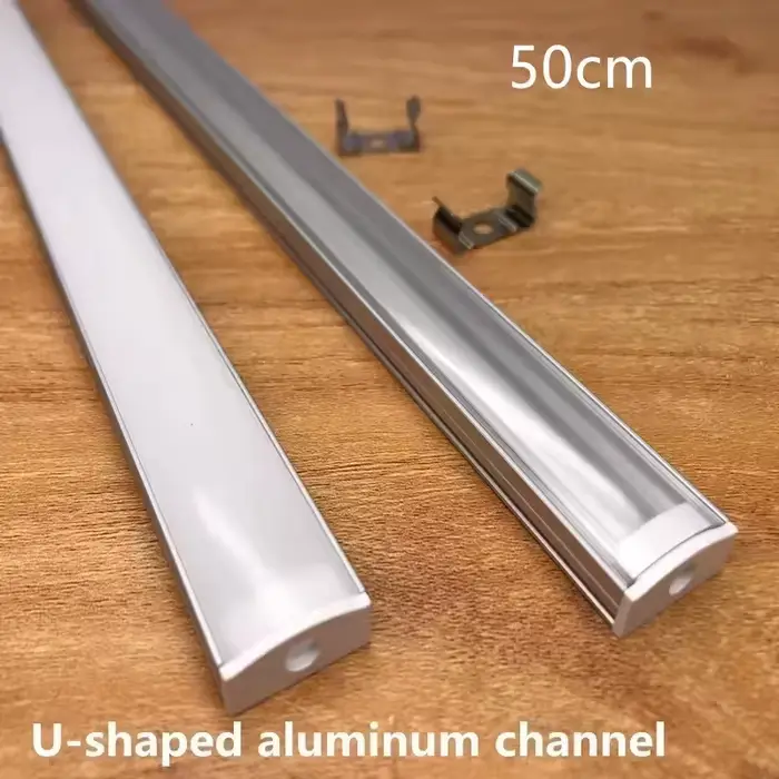 Profilé en aluminium pour bande LED encastrée