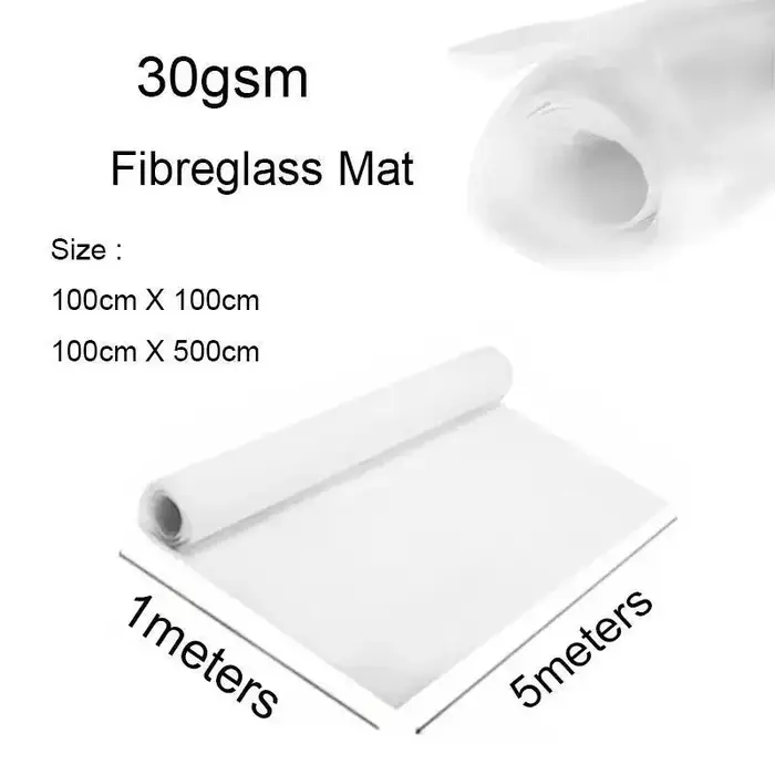 Tissu en Fiber de verre Ma de 1m/5m