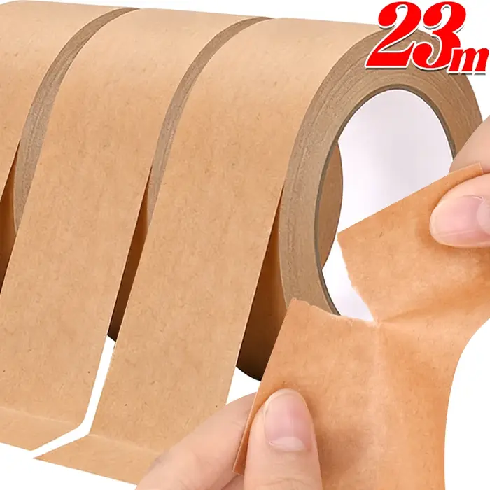 Rouleau d'emballage en papier Kraft marron 1.5/2/3/4/5cm