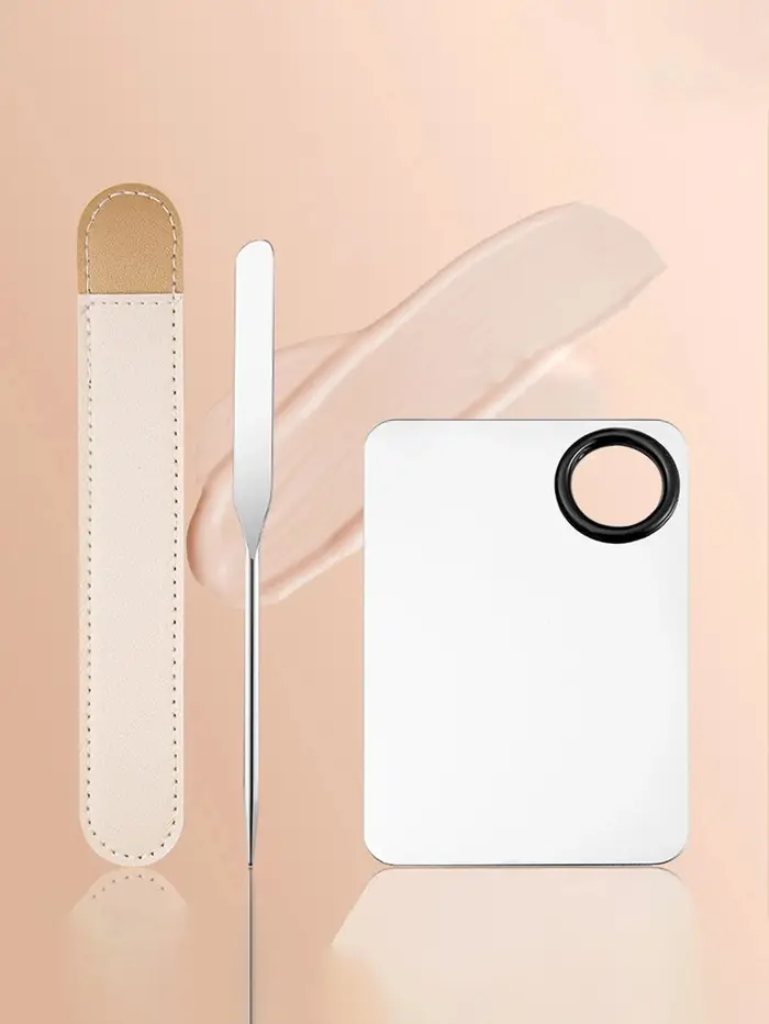Spatule et Palette de mélange en acier inoxydable