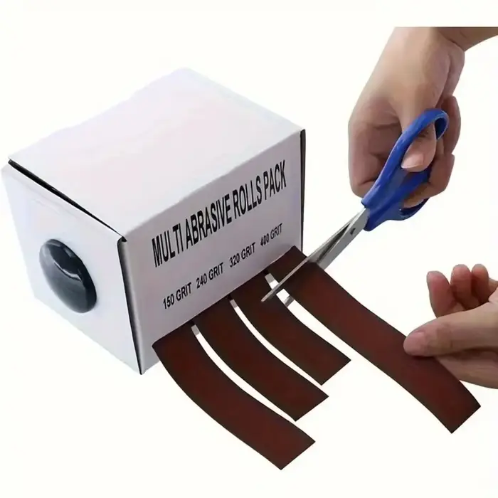 4/5/6 rouleaux de toile abrasive diamantée de grain 80/150/240/320/400/600