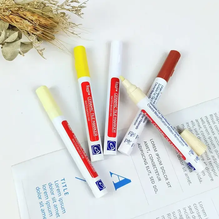 1/5/10/30 pièces Stylo de réparation de couleur pour carrelage céramique
