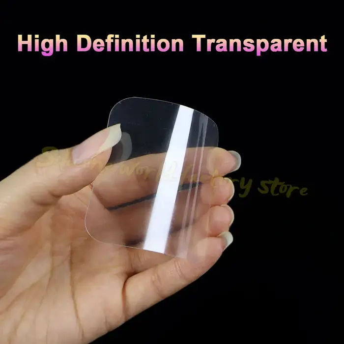 Ruban adhésif double face en silicone transparent