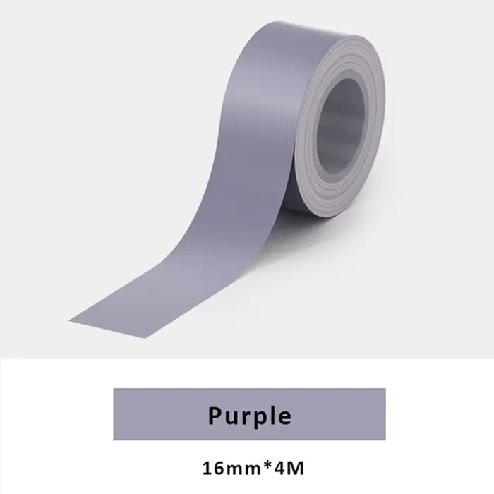 1 rouleau MAKEID Q1/M1/L1/E1 Mini/Mini HD bandes d'étiquettes 16mm * 4m autocollant étanche à l'huil