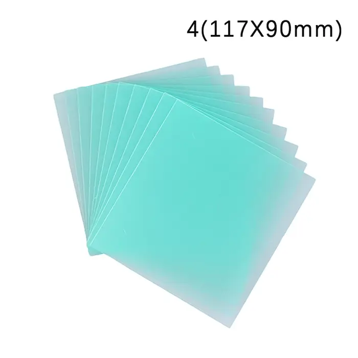 Plaque de protection en plastique (PC)