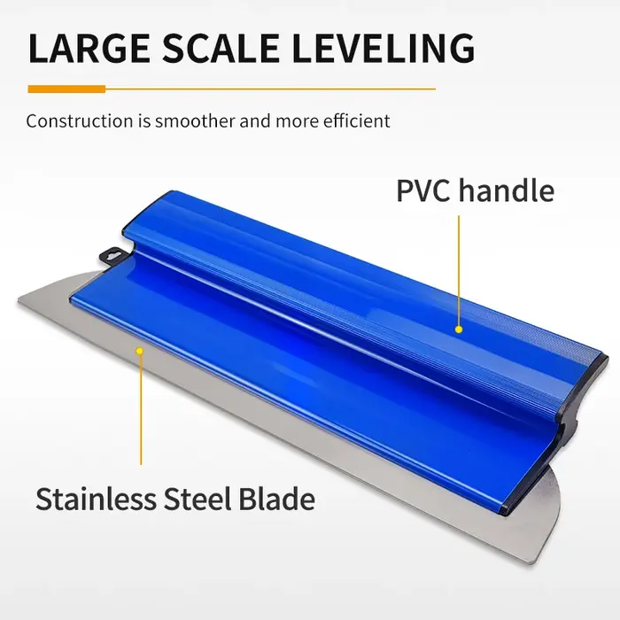 Spatule de finition pour plaques de plâtre 40/60/80 cm – Outil flexible pour le lissage des murs