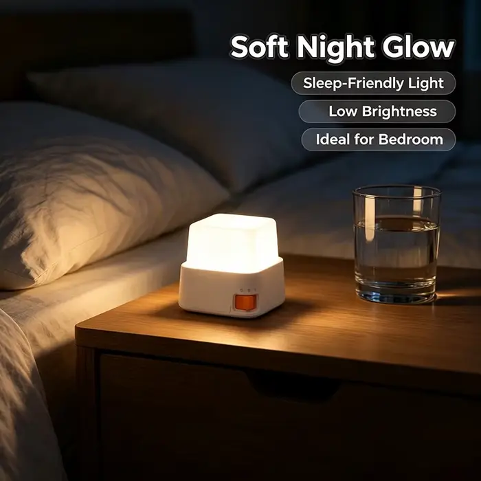 LED veilleuses lampe de Table de chevet décoration de chambre USB