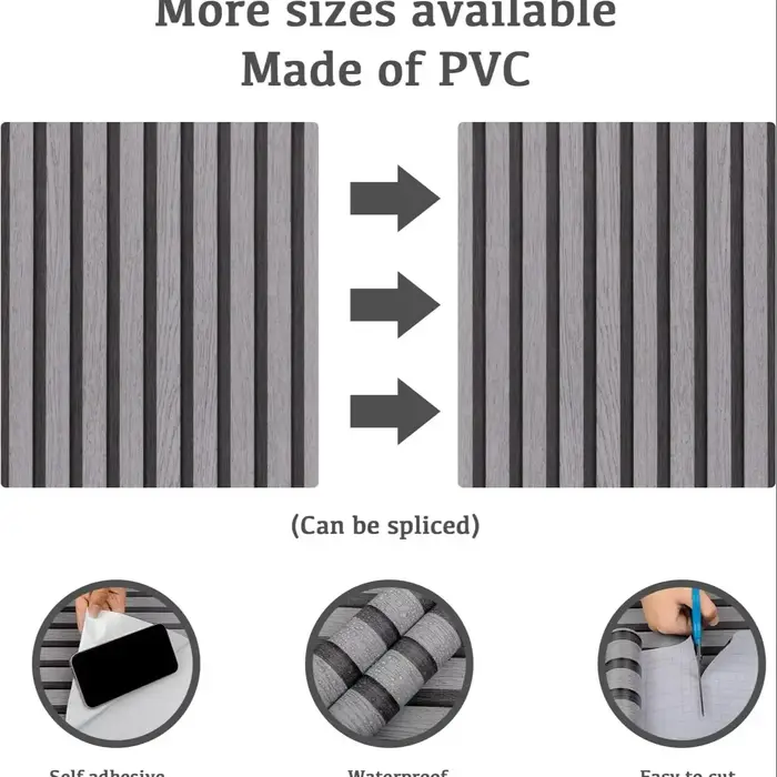 1 rouleau d'autocollants muraux imperméables autocollants 3D à peler et coller