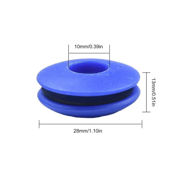 Lot de 10/50 œillets en plastique ronds pour bâche