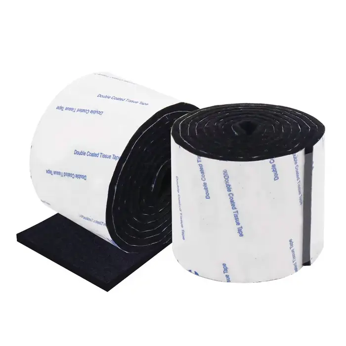 Rouleau de bande de feutre adhésive robuste pour bricolage, coupe dans n'importe quelle forme pour p