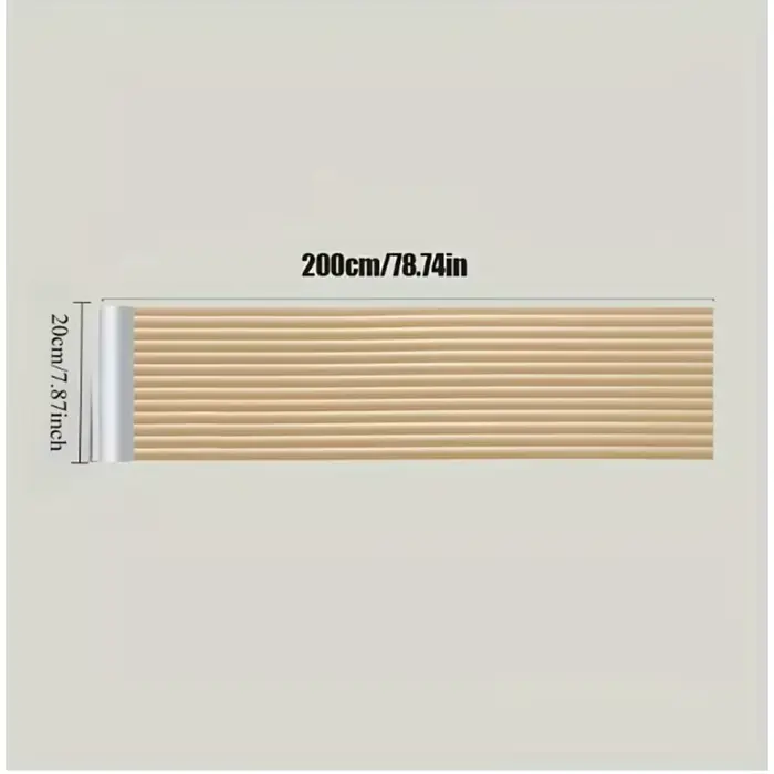 Rouleau d'autocollants muraux texturés 3D à bords souples, facile à nettoyer, décoration de maison pour murs, Tables, chaises, papier peint pour murs, Protection des chaises, 1 rouleau