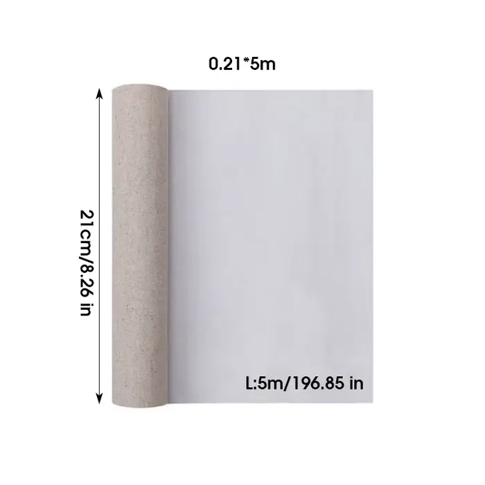 Rouleau de toile à l'huile en mélange de lin, 5 m/rouleau, adapté à la peinture à l'huile, Pigments