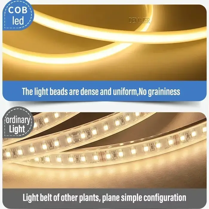 Bande lumineuse LED COB 110V 220V