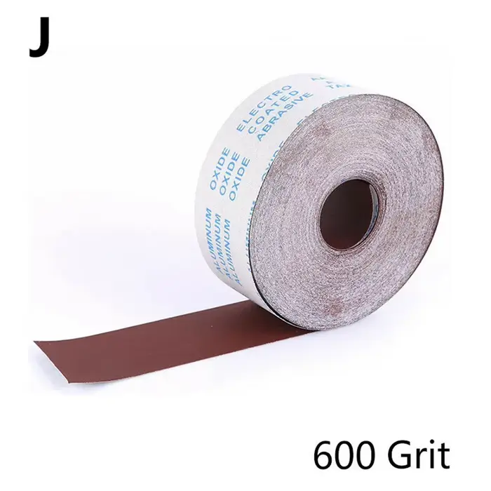 Rouleau de papier de verre levez y grill, papier abrasif, feuilles abrasives abrasives, longueur 1 m