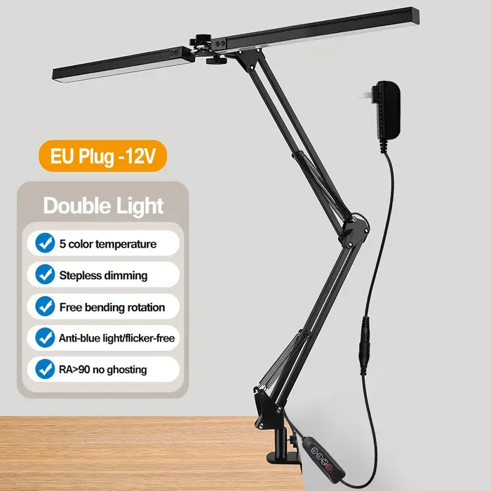 Lampes de bureau LED à intensité variable en continu