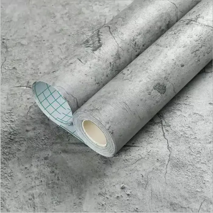 Papier peint auto-adhésif imperméable en PVC