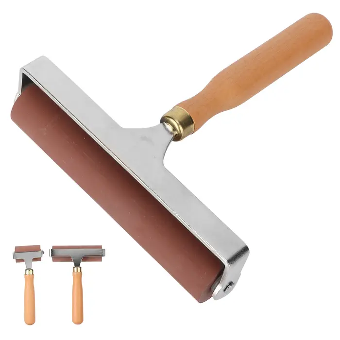 Brayer en caoutchouc souple de luxe