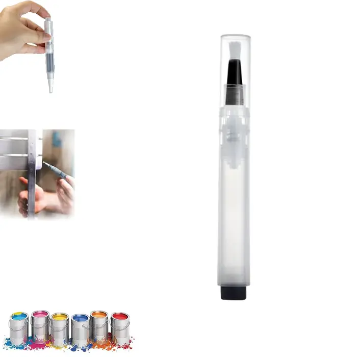 Stylo de peinture de retouche rechargeable, Kit de réparation de meubles de voiture pour murs, pince