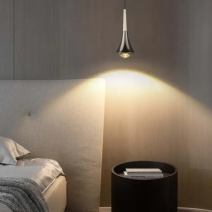 Plafonnier LED en frêne au design moderne, spectre complet, réglable, luminaire décoratif d'intérieu