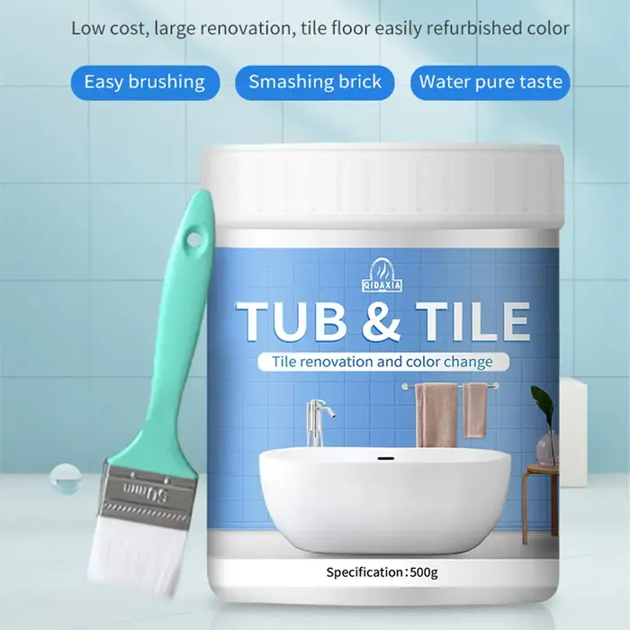 Kit de peinture pour carrelage de salle de bains