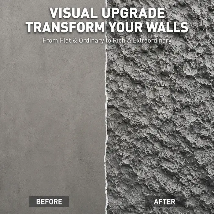 Outil de texture de mur en pierre simulée pour décoration murale d'hôtel et de villa