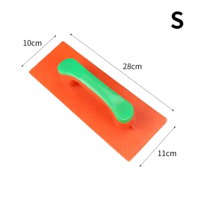 Planche de plâtrage en plastique, truelle à béton en plastique, mastic, planche à boue, outils de Co