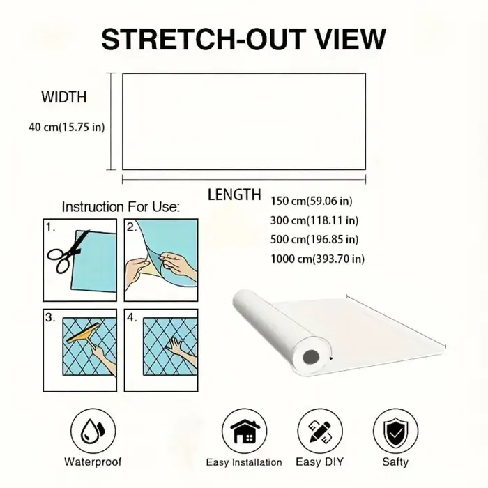 Papier peint décoratif en PVC