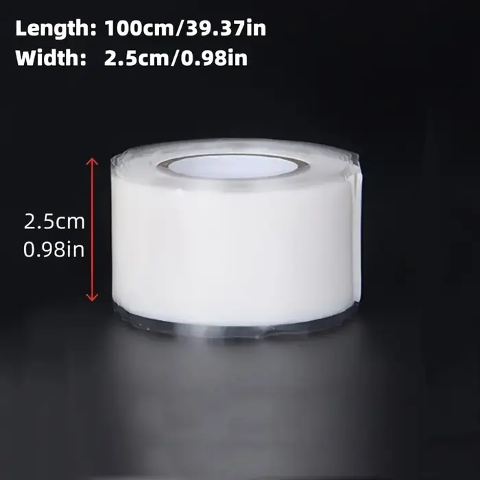 Ruban adhésif blanc imperméable