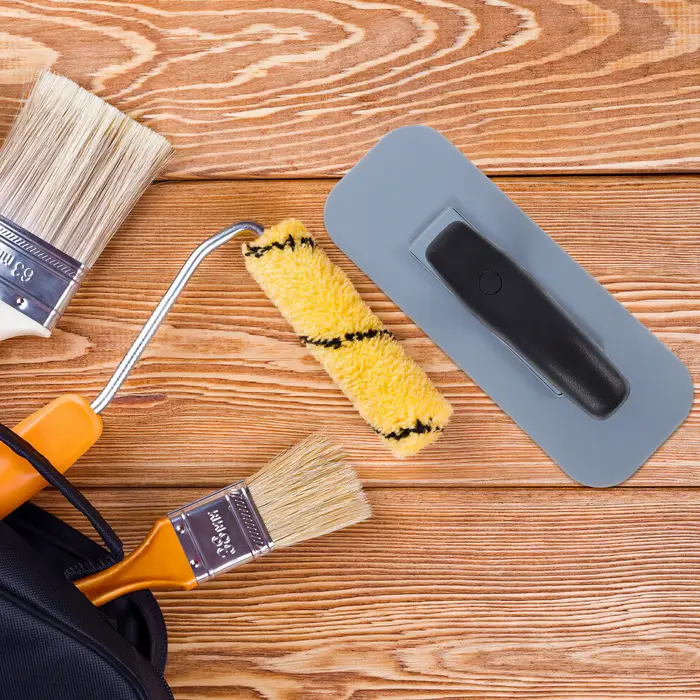 Truelle de finition, couteau à mastic en plastique