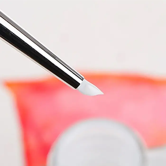 Pinceaux à peinture à pointe en caoutchouc de Silicone