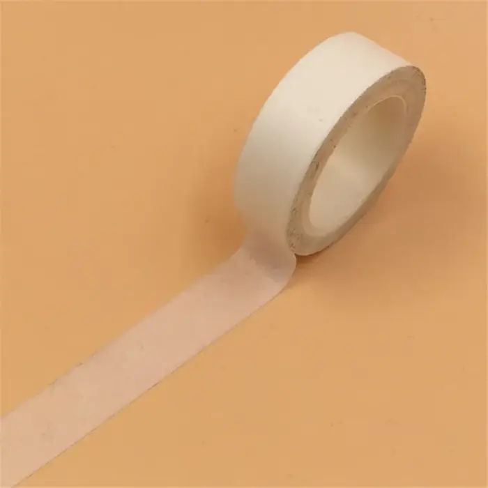 1 rouleau de ruban adhésif Washi blanc et noir