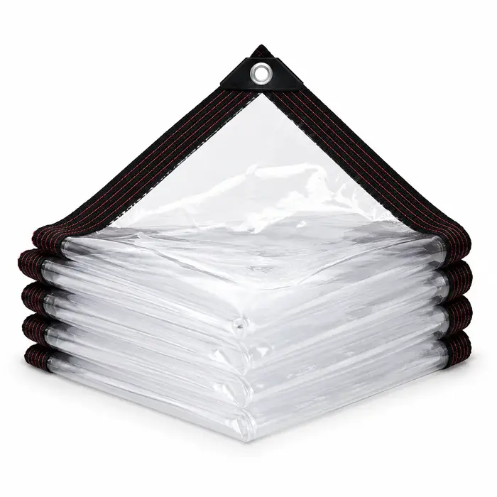 Bâche transparente imperméable pour jardin