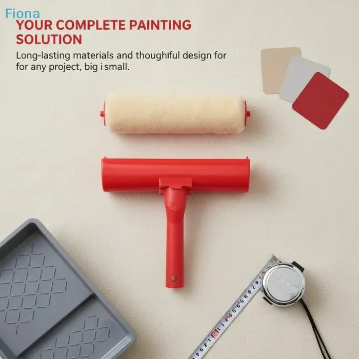 ✔ 1 rouleau de peinture anti-goutte de 9 pouces avec protection pour plafond